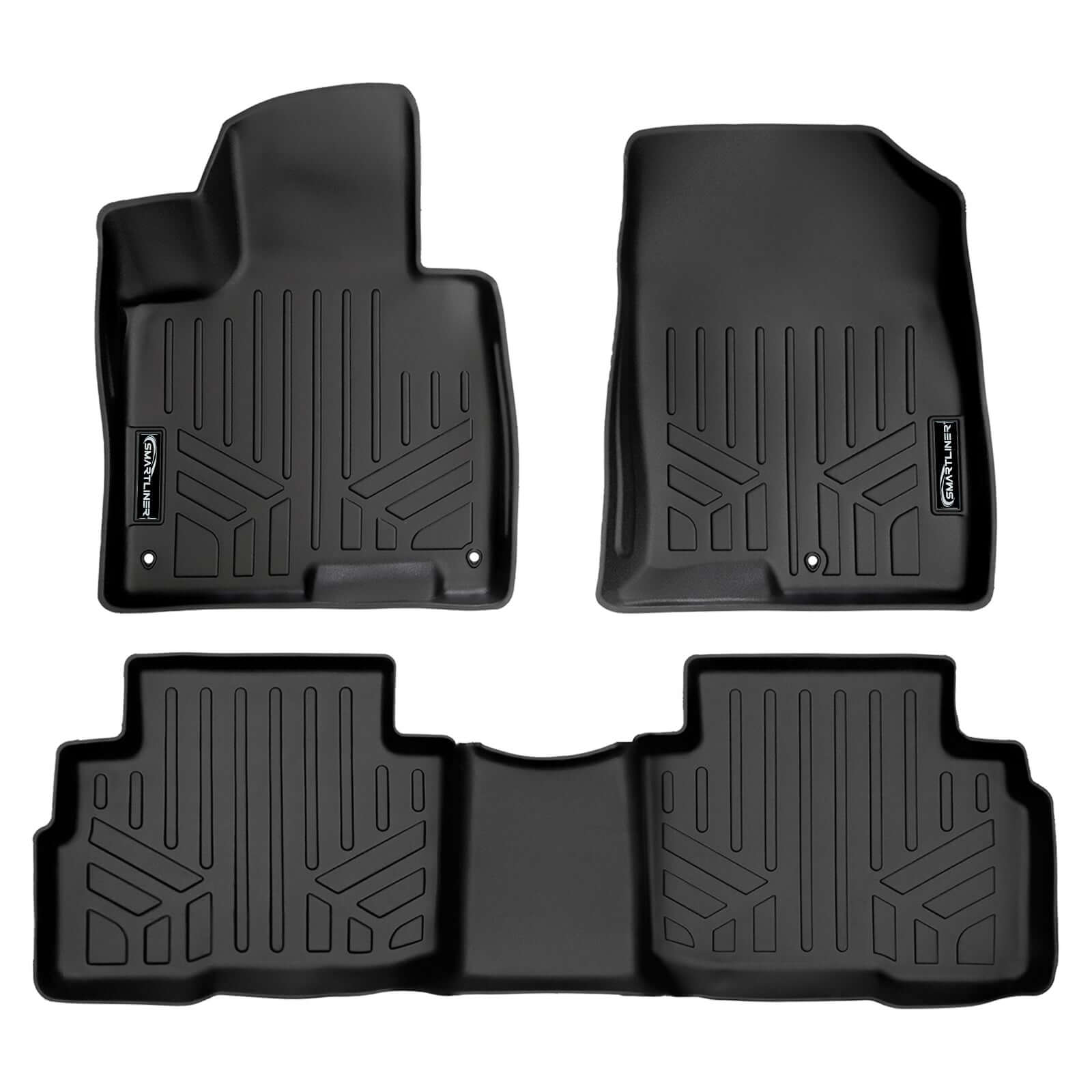 SMARTLINER Floor Liners for 2026 Kia Sportage Hybrid Models without Subwoofer in Cargo Area