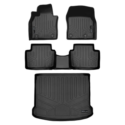 SMARTLINER Custom Fit Floor Liners For 2019-2026 Mazda 3 FWD (Hatchback)