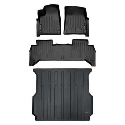 SMARTLINER Floor Liners for 2022-2024 Rivian R1T