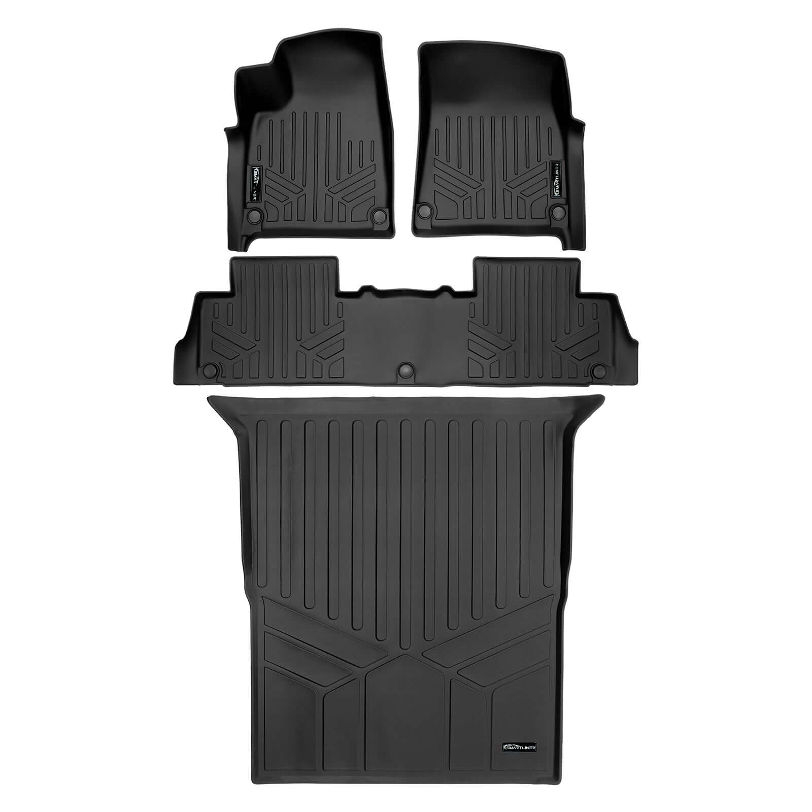 SMARTLINER Floor Liners for 2024 Rivian R1S