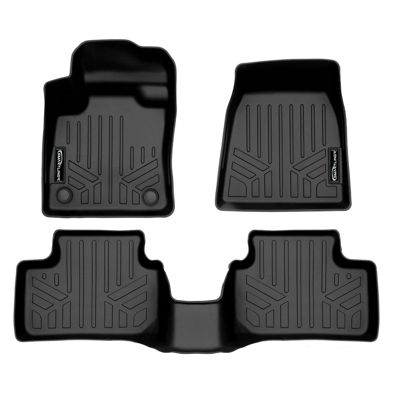 SMARTLINER Floor Liners for 2022-2023 Volvo C40 Recharge