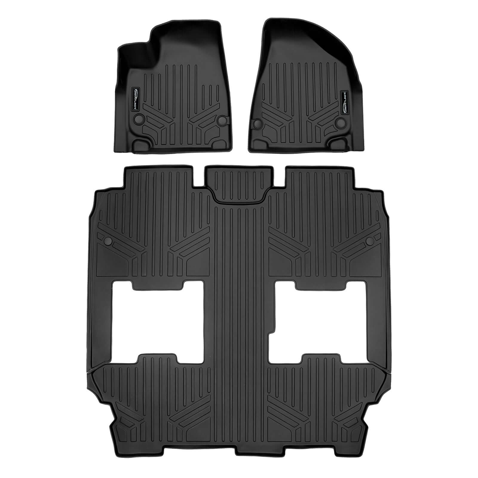 Smart Trim™ Floor Liners For 2021-2026 Chrysler Pacifica Limited Hybrid