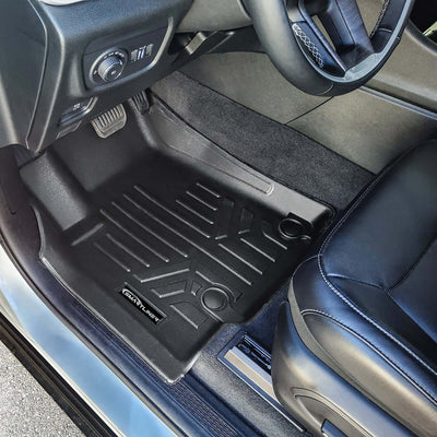 SMARTLINER Floor Liners for 2021-2026 Jeep Grand Cherokee L (2nd Row Bucket) with in between Coverage