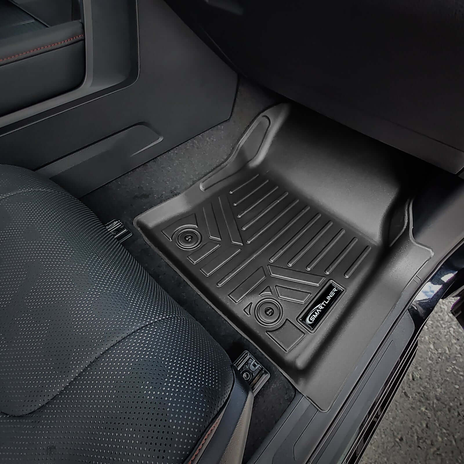 SMARTLINER Floor Liners for 2023-2026 Toyota Sequoia (Only Fits 7 Passenger Models Without Center Console)