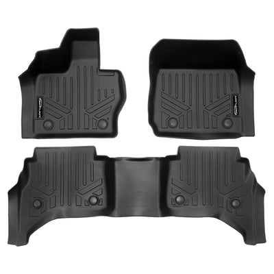 SMARTLINER Floor Liners for 2022-2025 Land Rover | Range Rover 5th Generation SWB (Standard Wheel Base) with executive class rear seats