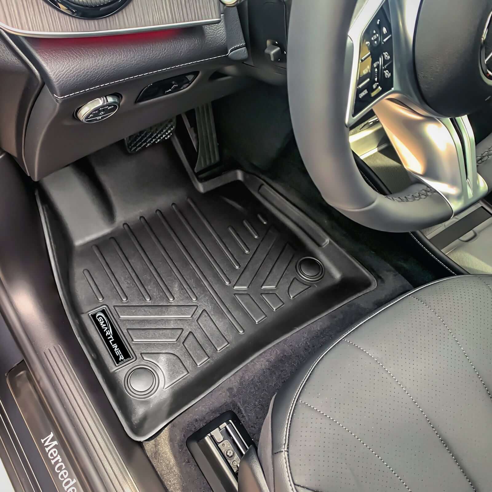 SMARTLINER Floor Liners for 2023-2025 Mercedes-Benz EQS SUV (Only Fits 5 Passenger Models)