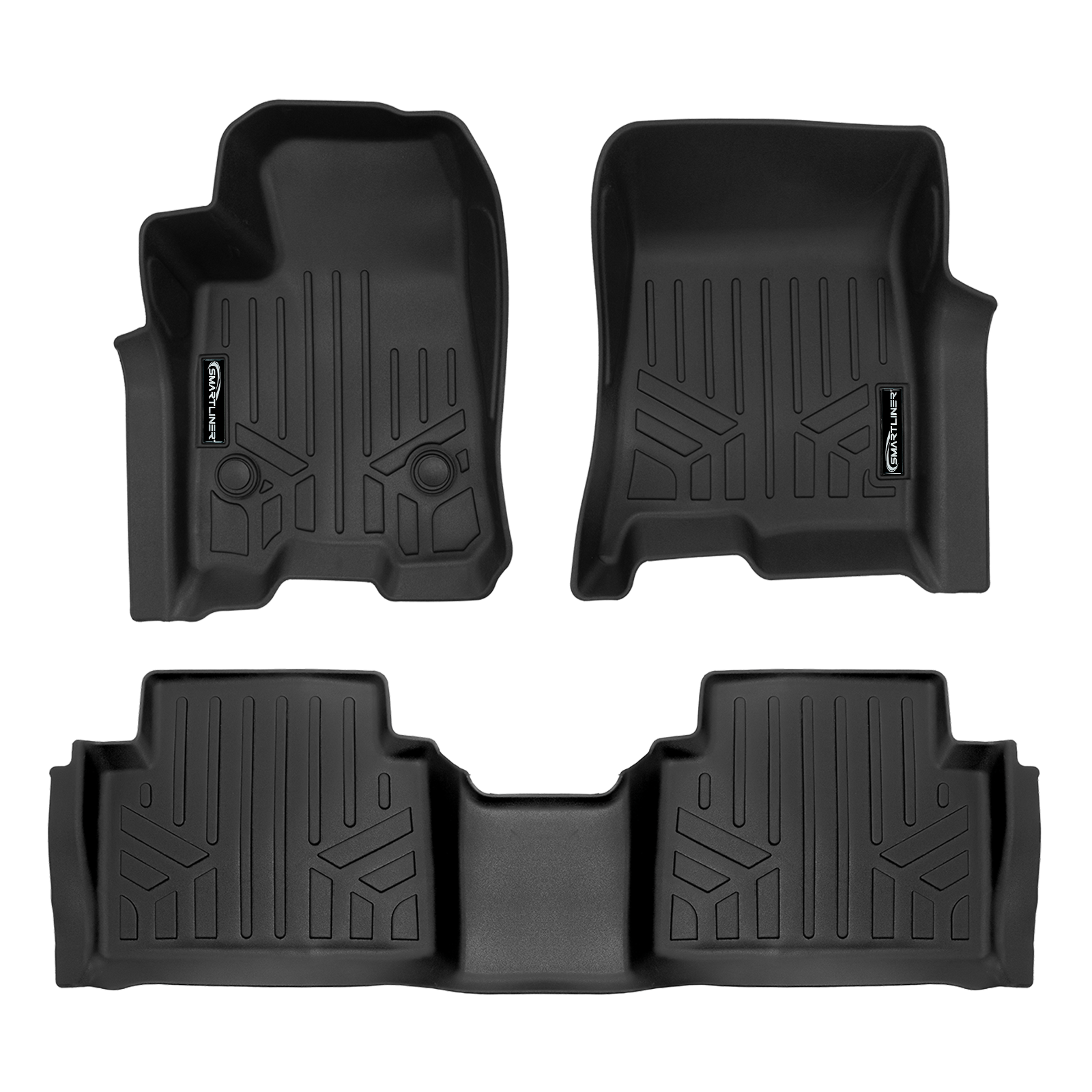 SMARTLINER Floor Liners for 2023-2026 Chevrolet Colorado (Only Fits Crew Cabs | Carpet)