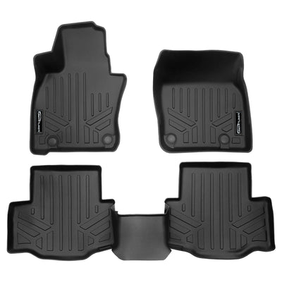 SMARTLINER Floor Liners for 2024-2026 Mazda CX-90 (Only Fits 2nd Row Bucket Seats With Center Console)