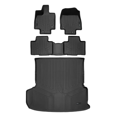 SMARTLINER Custom Fit Floor Liners For 2024 - 2025 Toyota Grand Highlander Hybrid