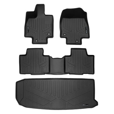 SMARTLINER Custom Fit Floor Liners For 2024 - 2025 Toyota Grand Highlander Hybrid