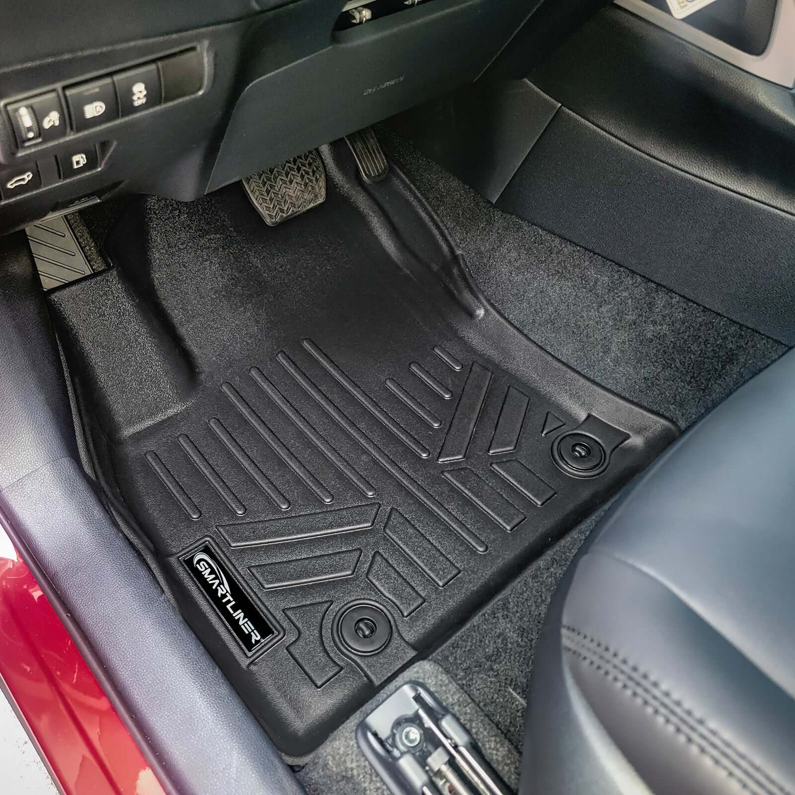 SMARTLINER Custom Fit Floor Liners For 2023-2025 Toyota Corolla Cross Hybrid (Fits AWD)