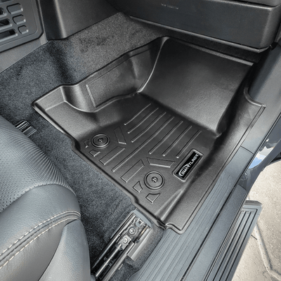 SMARTLINER Floor Liners for 2024-2026 Toyota Tacoma Double Cab (Only Fits[2nd Row Storage]