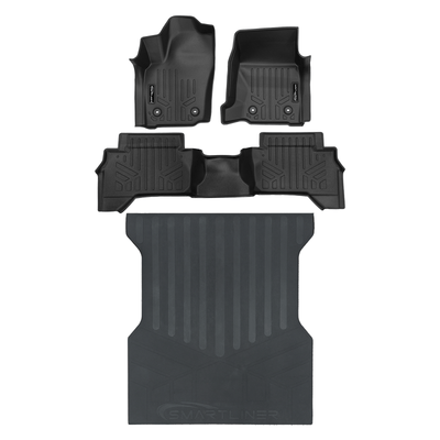 SMARTLINER Floor Liners for 2024-2026 Toyota Tacoma Double Cab (Manual Transition)