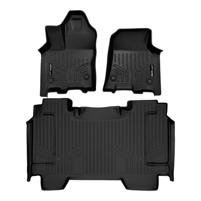 SmartCoverage™ Floor Liners For 2025-2026 Ram 1500 Crew Cab without Rear Underseat Storage Box