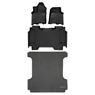 SmartCoverage™ Floor Liners For 2025-2026 Ram 1500 Crew Cab without Rear Underseat Storage Box (Bucket Seats)