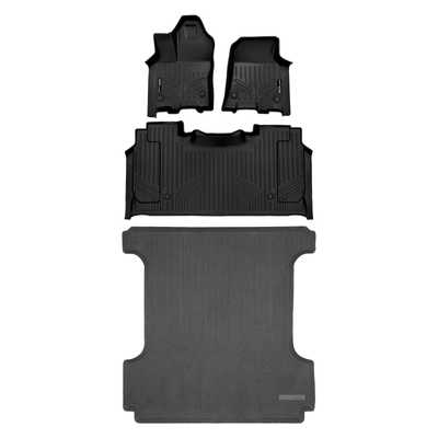 SmartCoverage™ Floor Liners For 2025-2026 Ram 1500 Crew Cab with Rear Underseat Storage Box