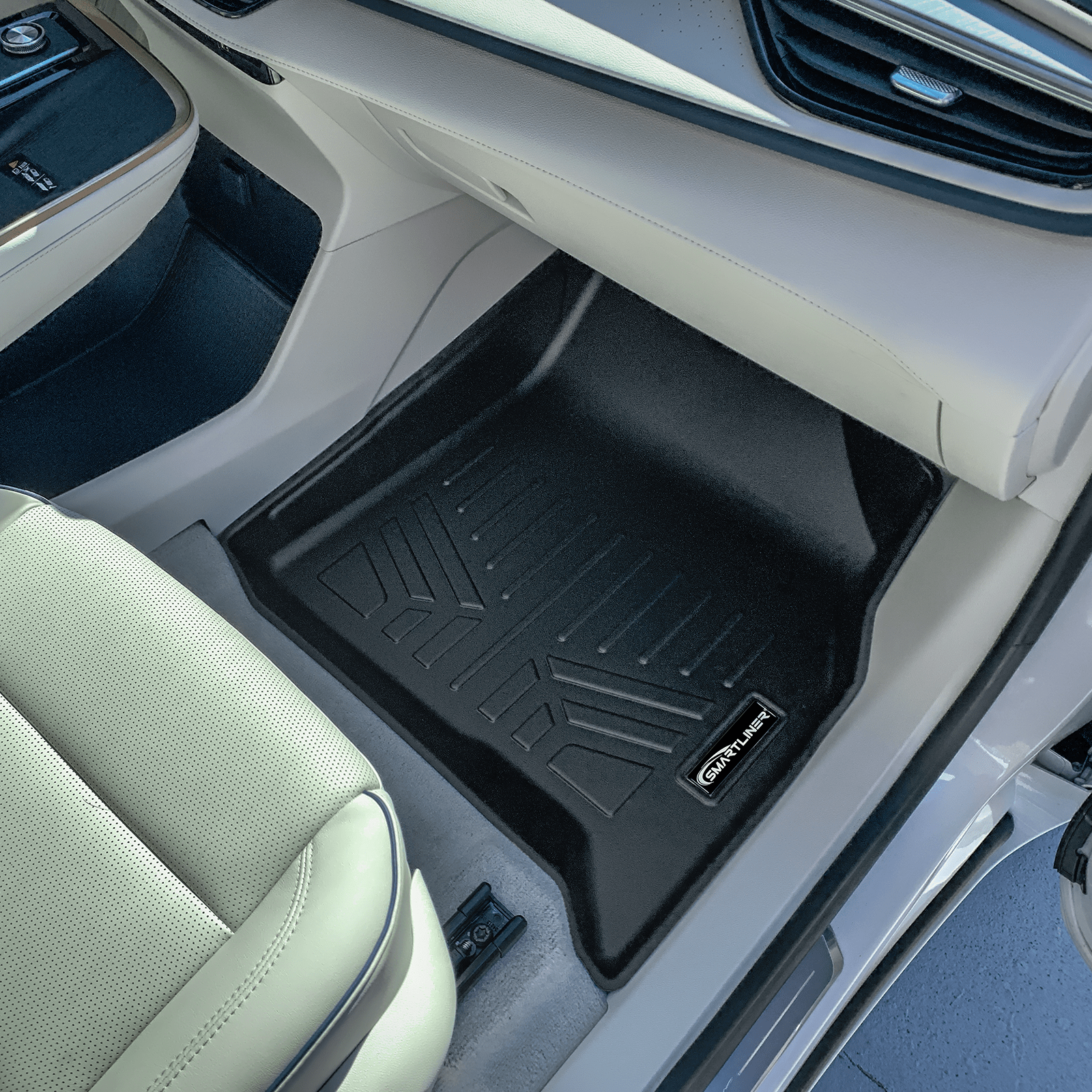SMARTLINER Floor Liners for 2024-2026 GMC Acadia/Chevrolet Traverse/Buick Enclave (2nd Row Bucket)