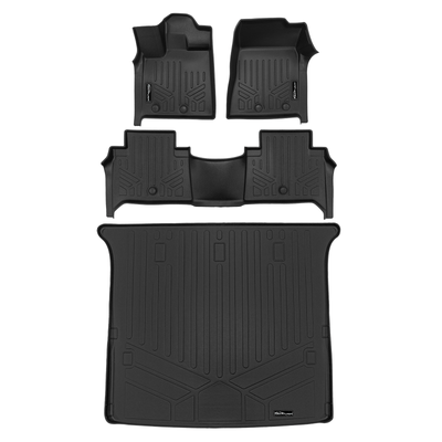 SMARTLINER Floor Liners for 2025-2026 Infiniti QX80 and 2025 Nissan Armada Bucket Seats & Center Console Only