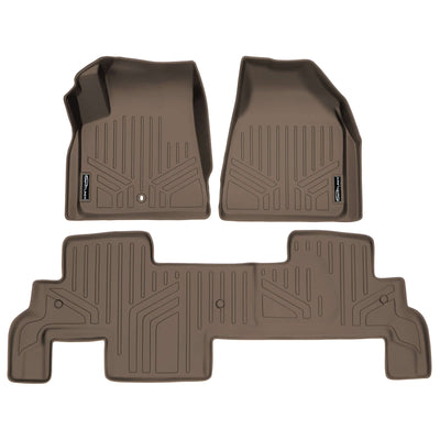 SMARTLINER Floor Liners for Traverse/Enclave/Acadia/Outlook ((2nd Row Bench))