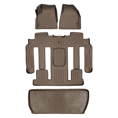 SMARTLINER Custom Fit Floor Liners For Traverse/Enclave with 2nd Row Bucket Seats