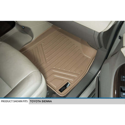 SMARTLINER Custom Fit Floor Liners For 2011-2012 Toyota Sienna (8 Passenger Model)