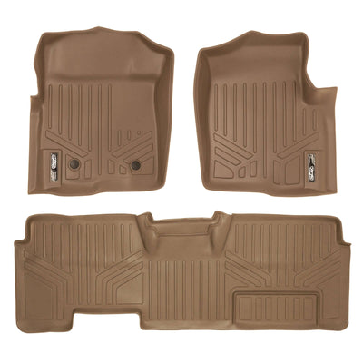 Smart Trim™ Floor Liners For 2011-2014 Ford F-150 SuperCab Non Flow Center Console