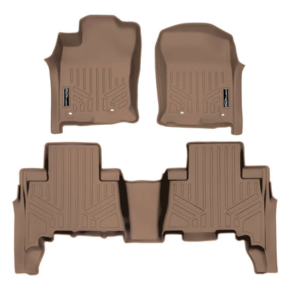 SMARTLINER Custom Fit Floor Liners For 2013-2024 Toyota 4Runner (5 Passenger Model without Sliding Rear Tray)