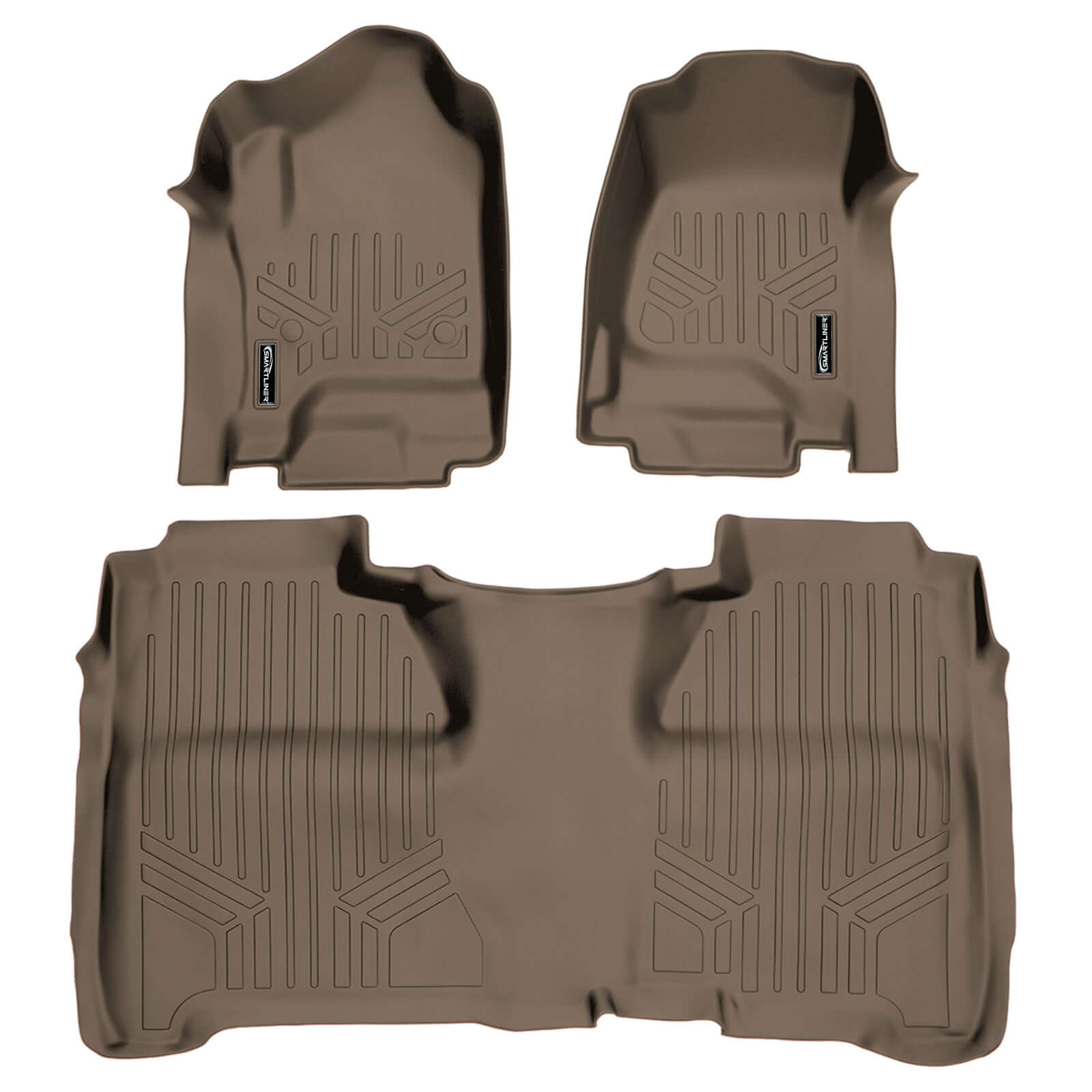 SmartCoverage™ Floor Liners For Crew Cab 2014-2018 Silverado/Sierra 1500 - 2015-2021 2500/3500 HD