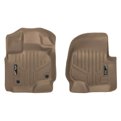 SMARTLINER Floor Liners for 2022-2025 Ford F-150 Lightning 2nd Row Bench seat without under seat fold-flat storage