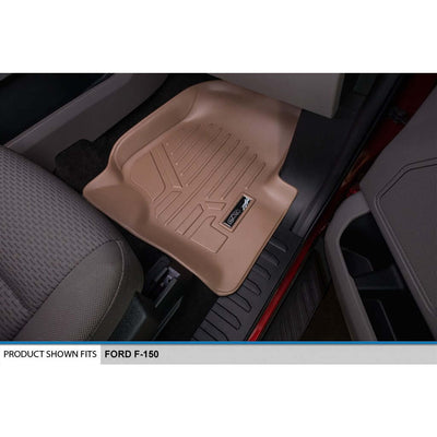 SMARTLINER Floor Liners for 2021-2025 Ford F-150 Hybrid SuperCrew Cab (1st Row Bucket)