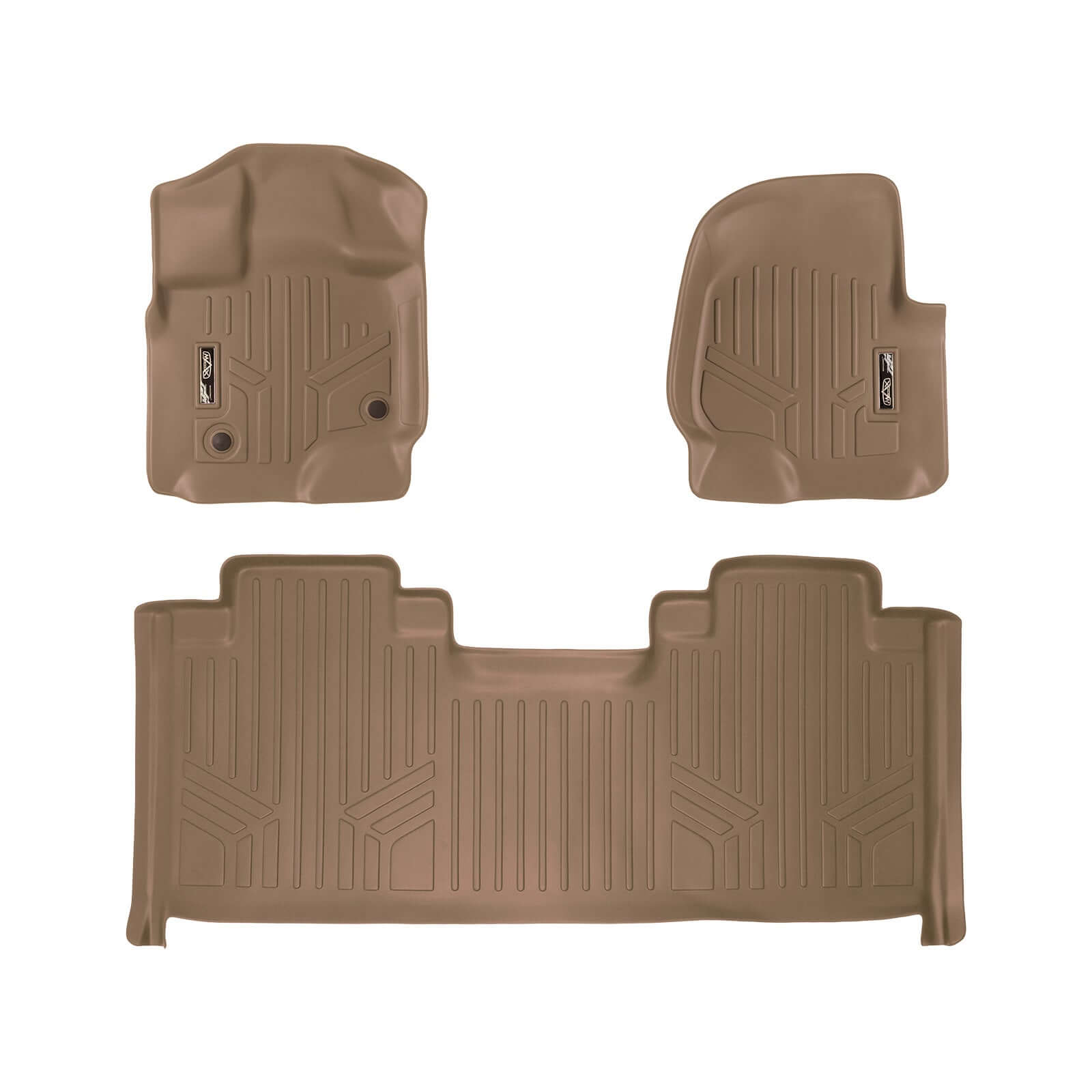 SMARTLINER Custom Fit Floor Liners For 2015-2026 Ford F-150 SuperCab with 1st Row Bucket Seats Carpeted Flooring