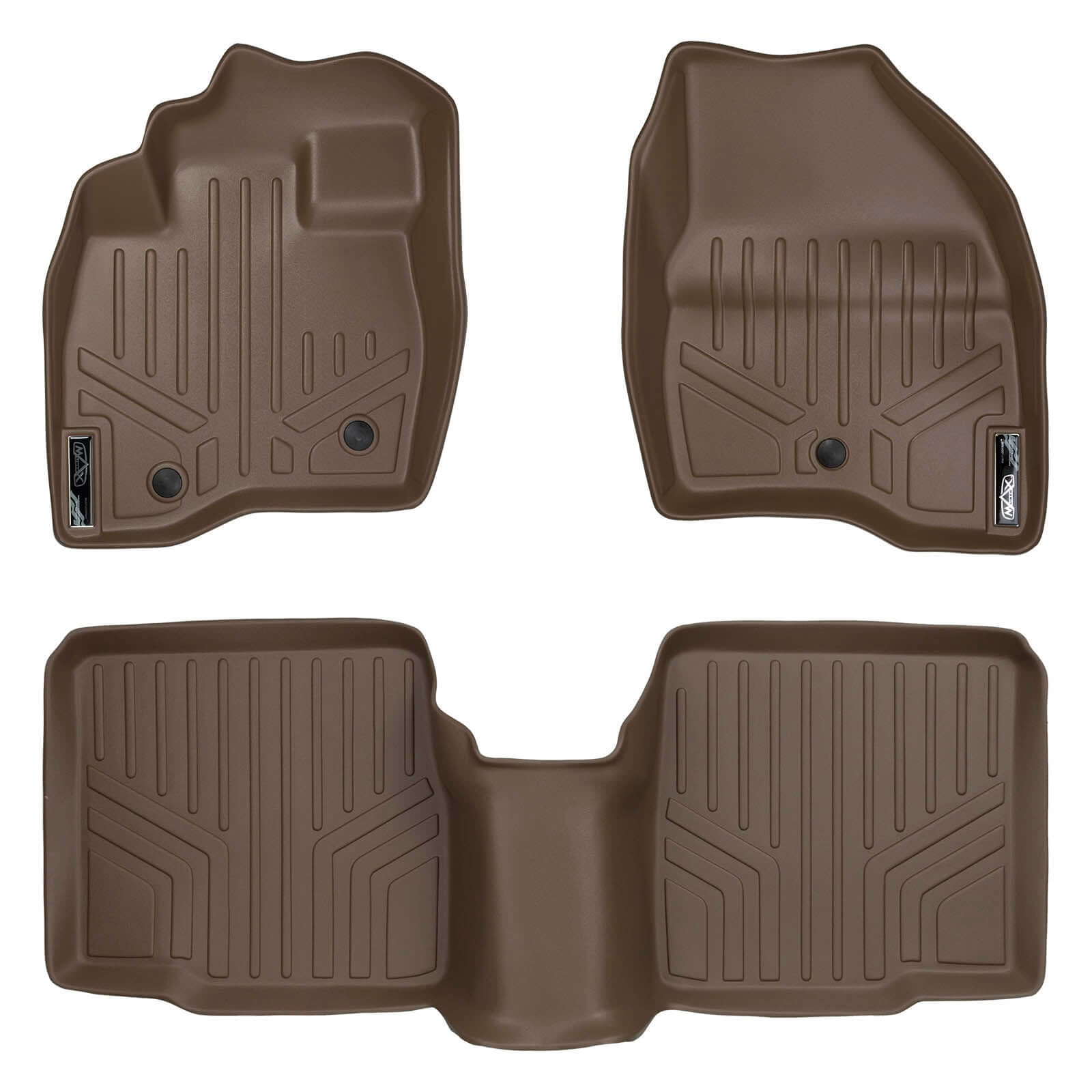 SMARTLINER Floor Liners for 2017-2019 Ford Explorer (without 2nd Row Center Console)