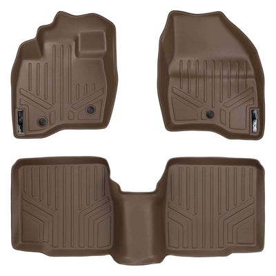 SMARTLINER Floor Liners for 2017-2019 Ford Explorer (without 2nd Row Center Console)