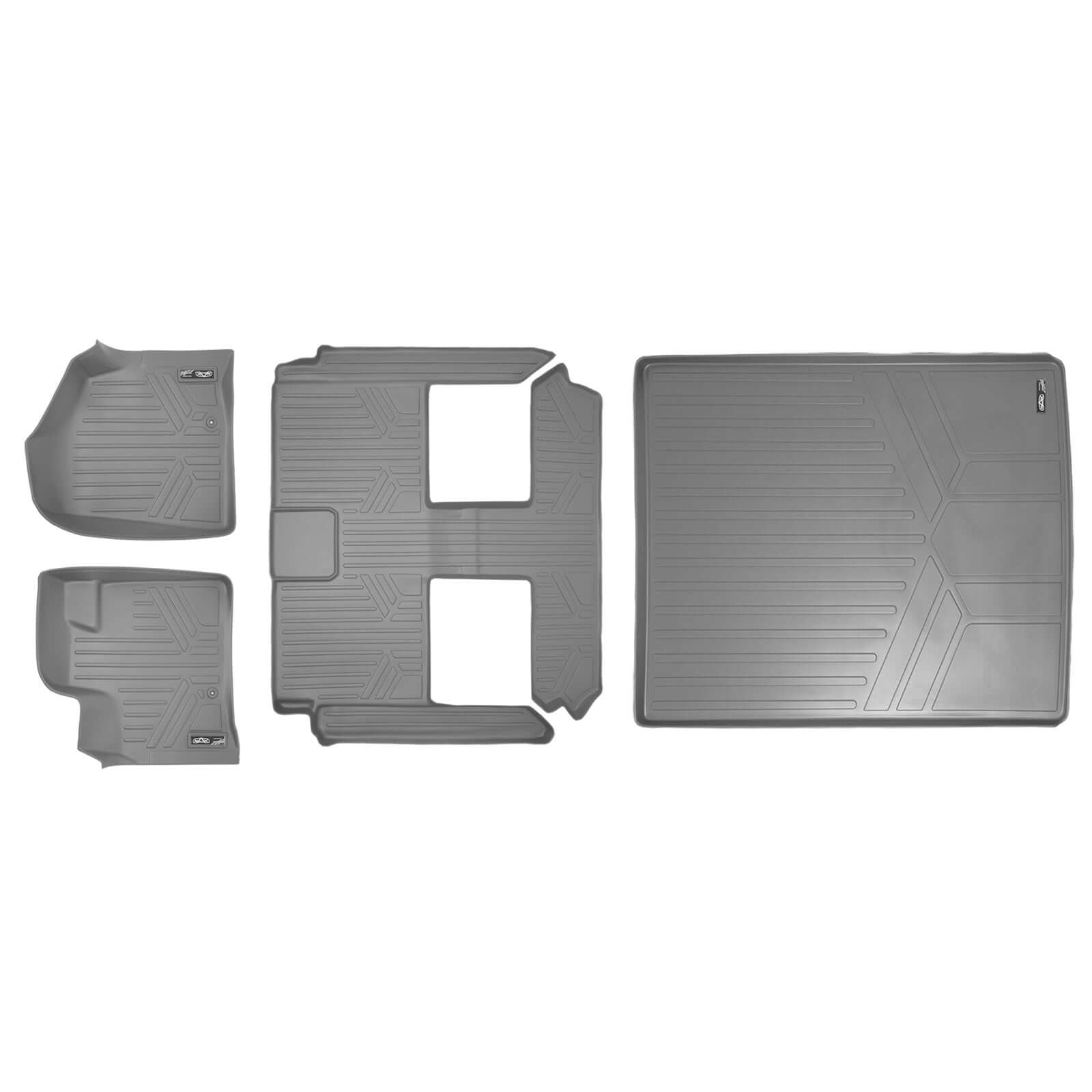 Smart Trim™ Custom Fit Floor Liners For 2008 2020 Caravan/Town & Country (Stow'n Go Only)