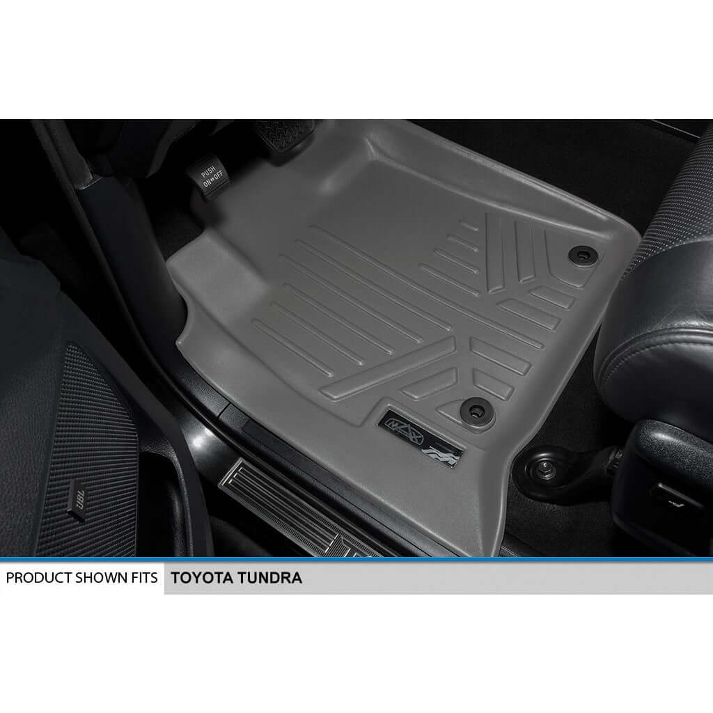 SMARTLINER Custom Fit Floor Liners For 2008 - 2022 Toyota Sequoia with 2nd Row Bench Seat