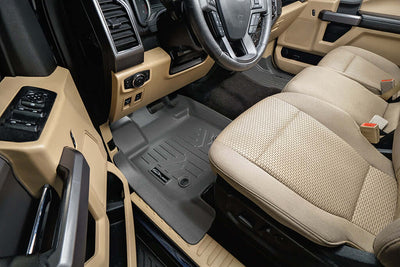 SMARTLINER Floor Liners for 2022-2025 Ford F-150 Lightning Only fits with 2nd Row Bucket seats without under seat fold-flat storage