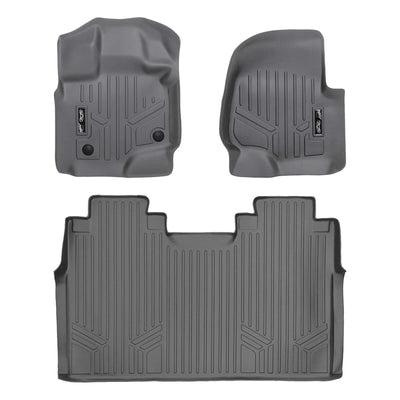 SmartCoverage™ Floor Liners For 2015-2026 Ford F-150 SuperCrew Cab (1st Row Bench) (No OTH and no 2nd Row Underseat Storage)