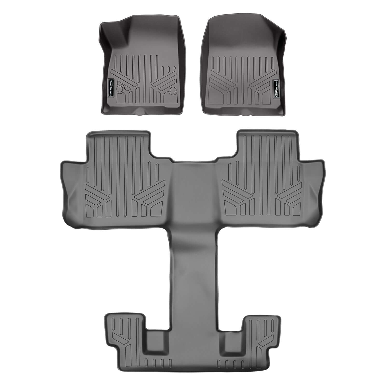 SMARTLINER Floor Liners for 2017-2023 GMC Acadia (6Passenger)