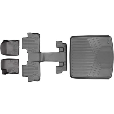 SMARTLINER Floor Liners for 2017-2023 GMC Acadia (2nd Row Bucket)