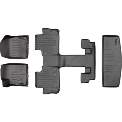SMARTLINER Floor Liners for 2017-2023 GMC Acadia (2nd Row Bucket)