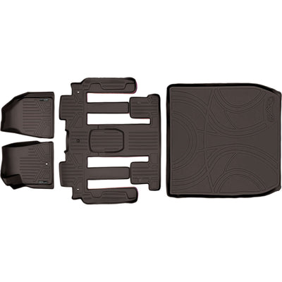 SMARTLINER Custom Fit Floor Liners For Traverse/Enclave with 2nd Row Bucket Seats