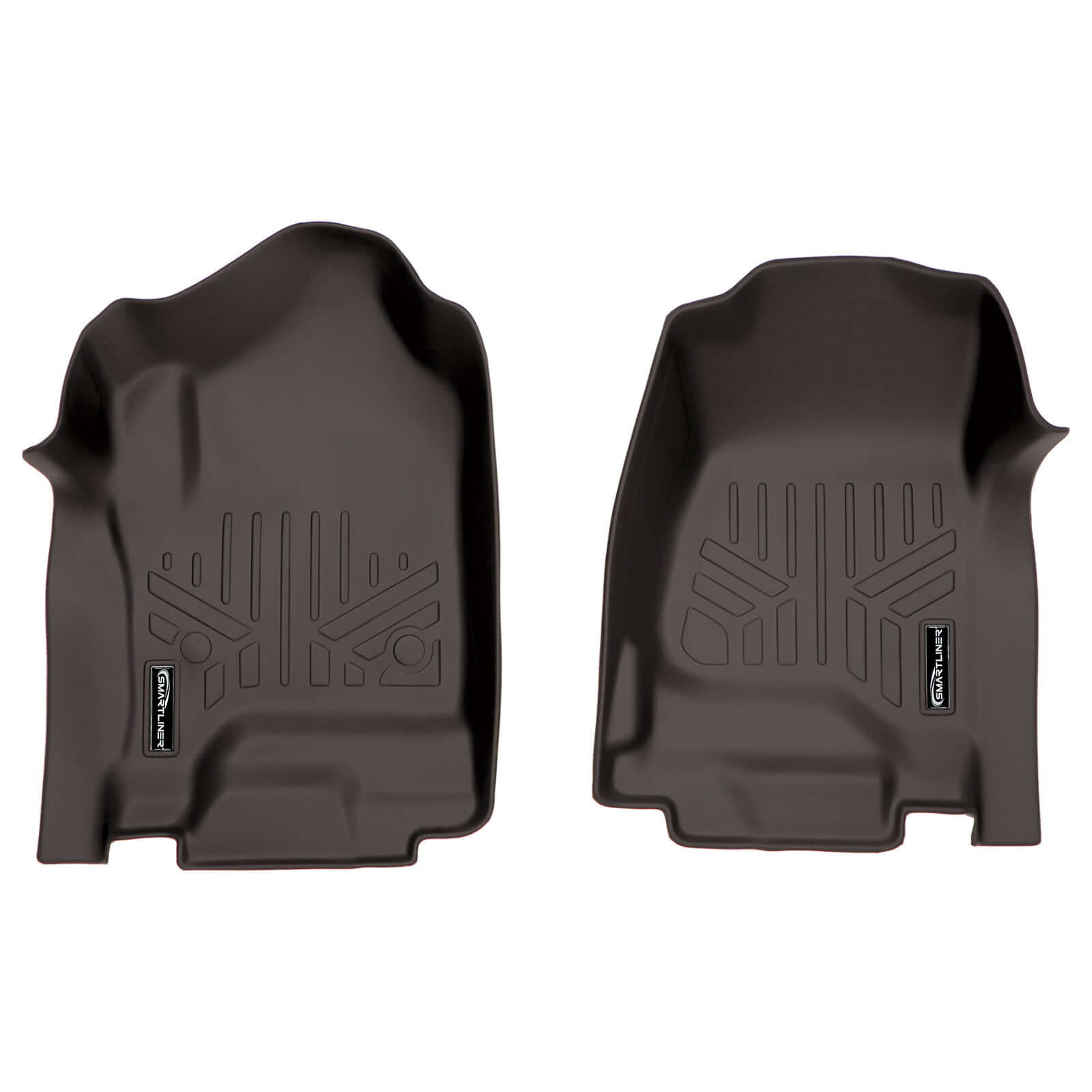 Smart Trim™ Custom Fit Floor Liners For 2015-2020 Chevrolet Tahoe / GMC Yukon With 2nd Row Bucket Seats