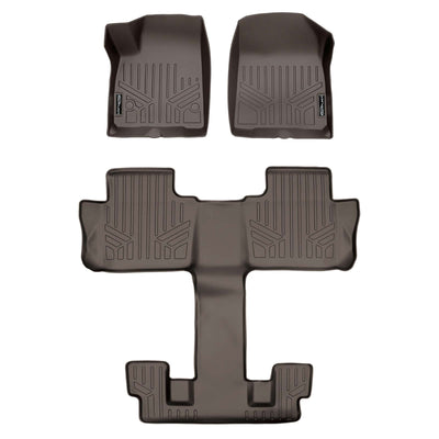 SMARTLINER Floor Liners for 2017-2023 GMC Acadia (6Passenger)
