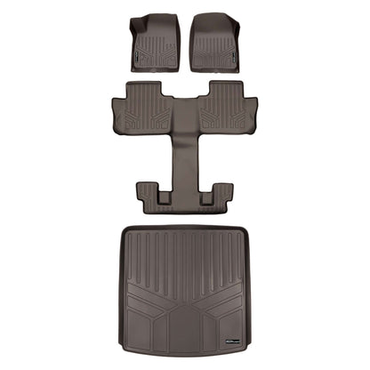 SMARTLINER Custom Fit Floor Liners For Black for 2020-2025 Cadillac XT6