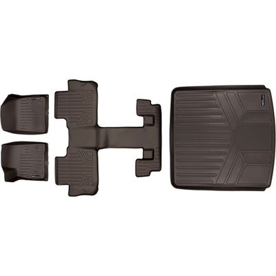 SMARTLINER Floor Liners for 2017-2023 GMC Acadia (2nd Row Bucket)