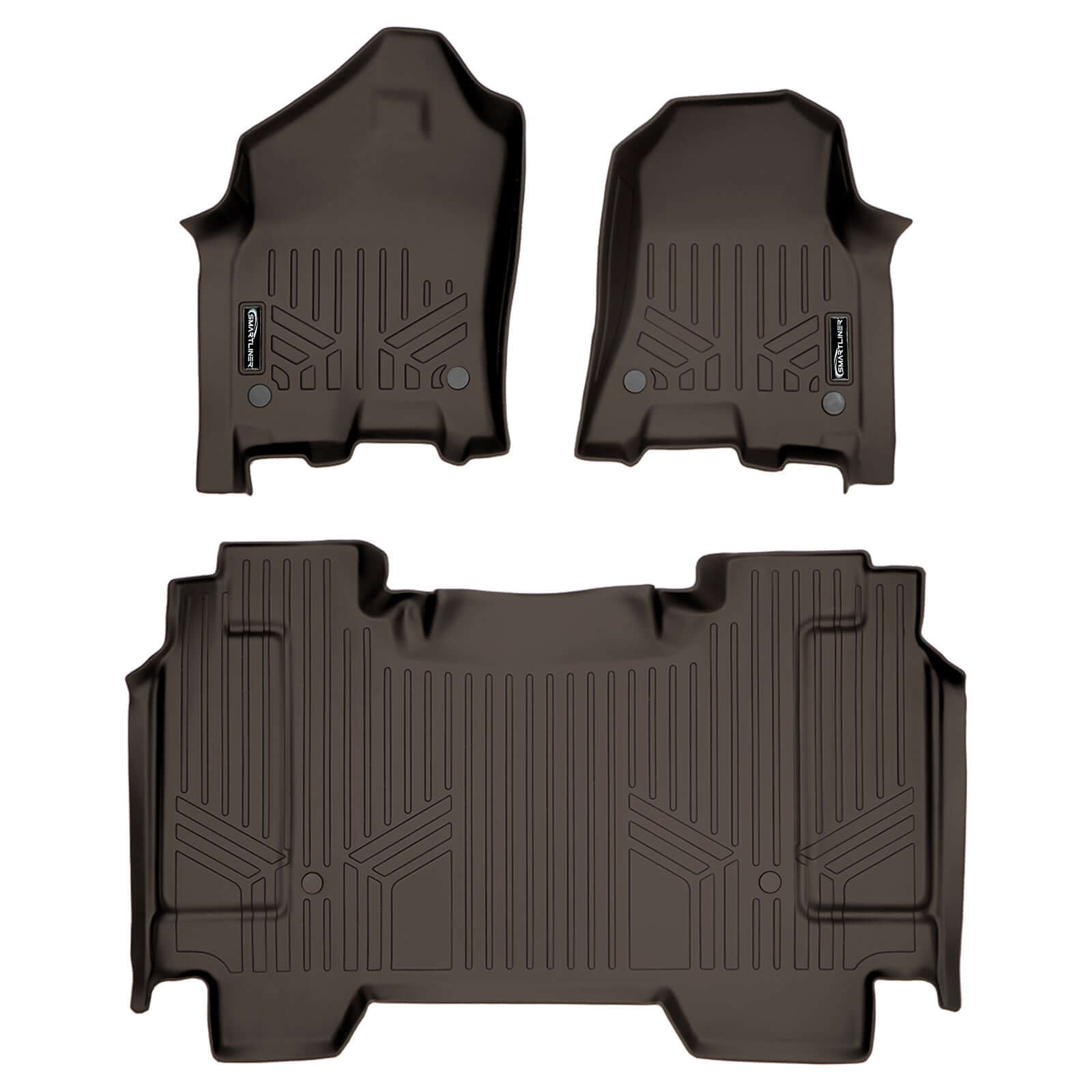 SmartCoverage™ Floor Liners For 2021-2024 Ram 1500 TRX without Rear Underseat Storage Box