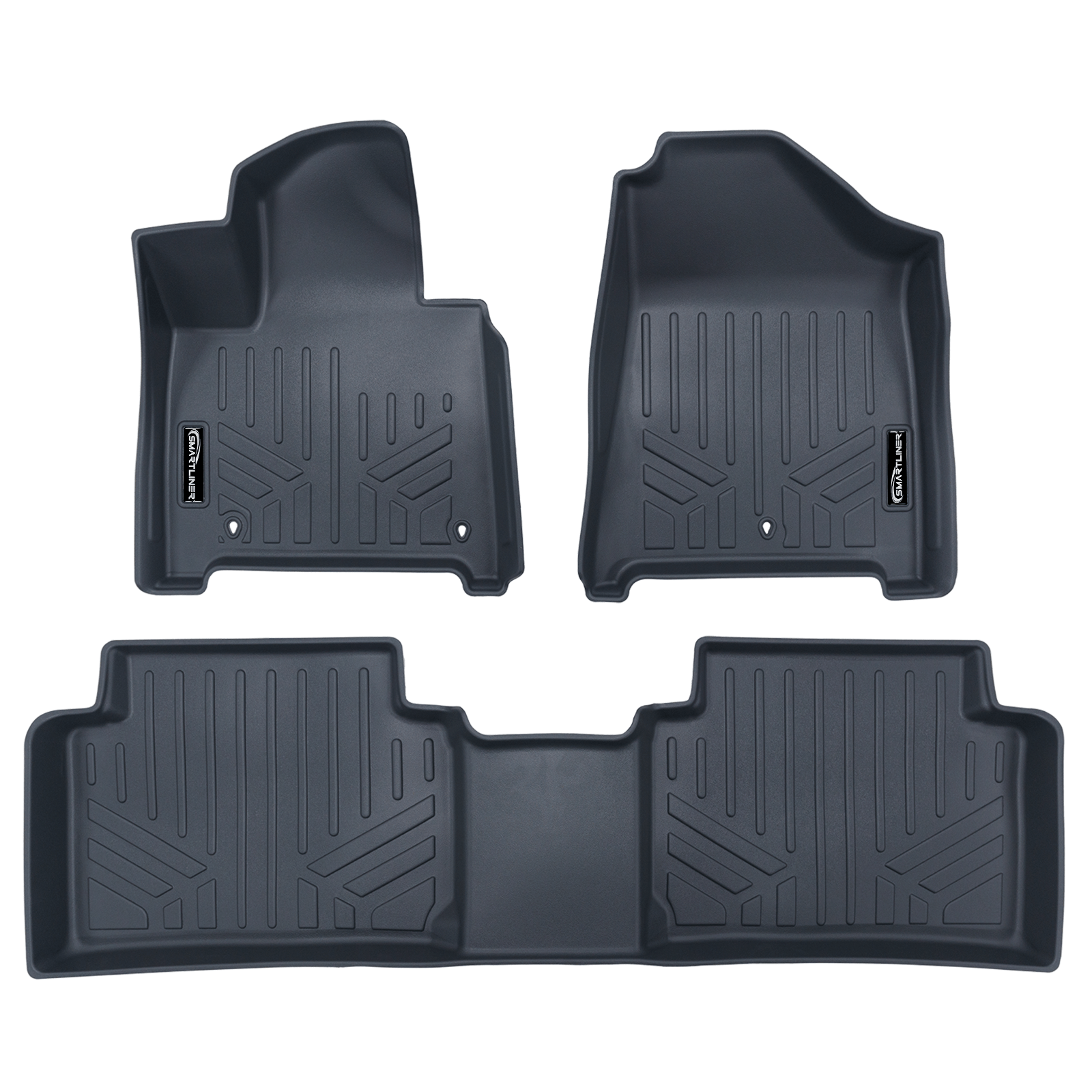 SMARTLINER Custom Fit Floor Liners For 2024 - 2025 Hyundai Santa Fe Hybrid