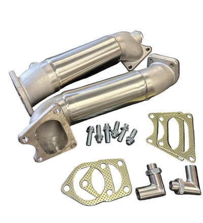 SPDZ1 Primary Cat Delete Test Pipes | 2004-2008 Acura TL & TL Type-S | J32A3 J35A8 | Catless Downpipe Kit