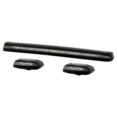 SPYDER Xtune Chevy Silverado 07-13 Amber LED Cab Roof Lights Clear ACC-LED-CS07-CR-C 9924606