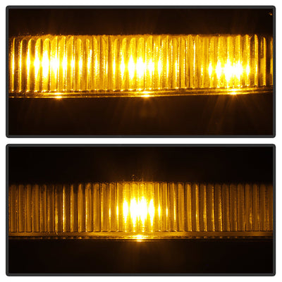 SPYDER Xtune Chevy Silverado 07-13 Amber LED Cab Roof Lights Clear ACC-LED-CS07-CR-C 9924606